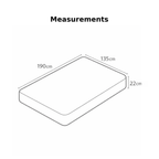 Double - Bed base - Standard Comfort V4